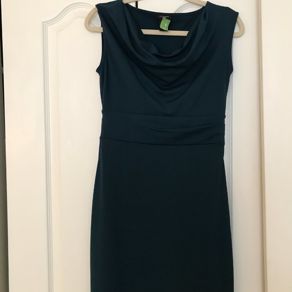 Ann Taylor Teal Sheath Dress